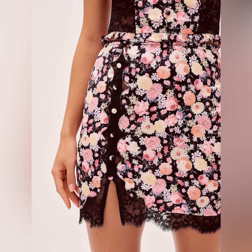 FOR LOVE & LEMONS Gardenia Skirt